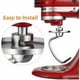 thumbnail image 5 of Gancho para masa de acero inoxidable Vhermosa para batidora de pie Kitchenaid 4,5 a 5 cuartos, 5 of 5