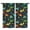 Dark Dinosaur Cactus, variant on Blackout Kids Curtains,Dark Green Dinosaurs Christmas Pattern Childrens Insulated Curtains Set Of 2,Bedroom Essentials,Toddler Room Decor 42"x54"