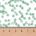 thumbnail image 4 of 50 g 6/0 Glass Seed Beads Transparent Inside Colours Luster Round Hole Round Green 6/0 4~5x2.5~4.5mm Hole: 1.2mm 500pcs/50g, 4 of 4