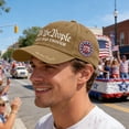 thumbnail image 5 of We The People Hat & 250th Anniversary USA Hat, Declaration of Independence Inspired Patriotic Hats for Men with Adjustable Strap Design, Printed Baseball Hats, 5 of 6