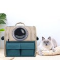 thumbnail image 4 of Bolsa de hombro para cápsula de Perro Yinane Portador de viaje Impermeable transpirable, 4 of 7