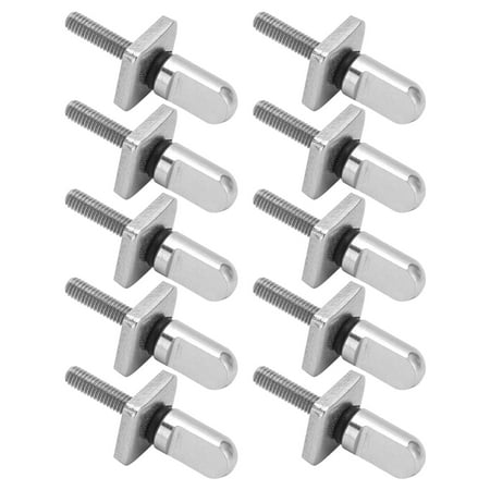 

Fin Screw 316 Stainless Steel Durable 10pcs Fin Box Screws For Longboards For Veneer