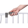 thumbnail image 2 of Puerta de seguridad Liberty Blanca de metal Dreambaby, 75 a 81 cm de ancho y 76 cm de altura, 2 of 4