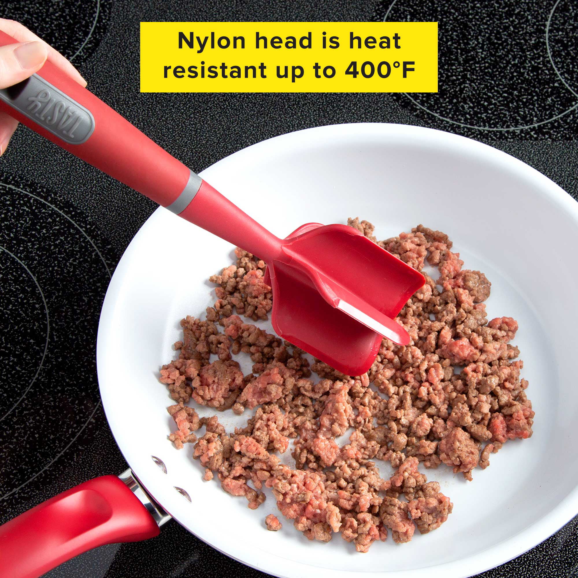 Kitchen Meat Chopper Ground Beef Masher Utensil Heat Resistant Non-Stick -  Coupon Codes, Promo Codes, Daily Deals, Save Money Today