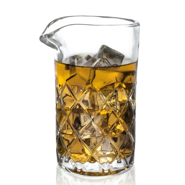 Lighten Life 20oz Cocktail Mixing Glass, Professional Bar Drinks