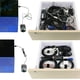 thumbnail image 3 of 50 bridas para cables, organizador de cables de sujeción reutilizable, soporte para cuerda de 7 pulgadas (negro) Namotu CZDZ-ST68, 3 of 4