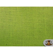 Burlap Jute LIME Fabric / 58" / Sold by the yard