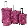thumbnail image 3 of Rockland Luggage Impulse Expandable Luggage 4-Piece Softside Luggage Set, F108, 3 of 3