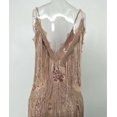 thumbnail image 4 of ECDAHICC Robes pour Femmes Robes à Volants Années 20 Gatsby avec Franges Robes Mini Haute Qualité, 4 of 5