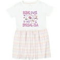 thumbnail image 3 of Inktastic Being Cute is My Special-tea Teapot and Teacup Girls Toddler Dress, 3 of 5