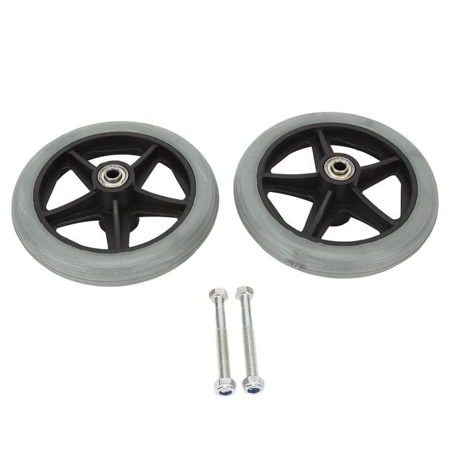 Rueda Para Silla De Ruedas, Rueda Para Silla De Ruedas Eléctrica De 6 Pulgadas, 2 Piezas Para El Cuidado Diario Del Paciente