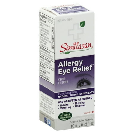 Similasan Allergy Eye Relief 0.33 fl oz Liquid (Best Remedy For Eye Infection)