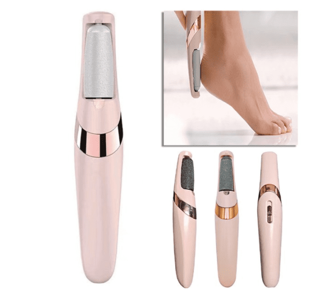 Finishing Touch Flawless Electronic Tool File and Callus Remover Pedicure Device with Double Level