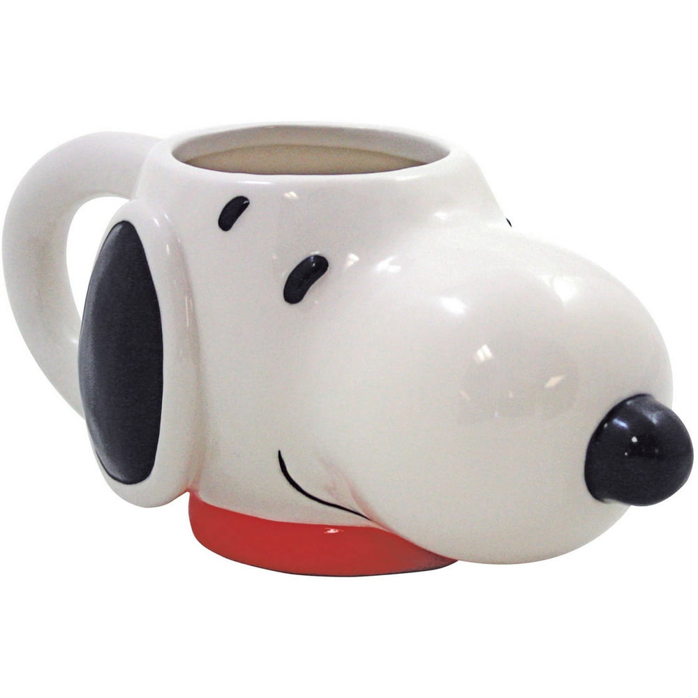Peanuts Snoopy Molded Head 16Ounce Ceramic Mug