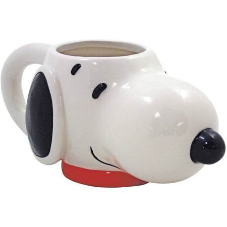 Peanuts Snoopy Molded Head 16-Ounce Ceramic Mug