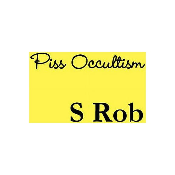 Piss Occultism, (Paperback)