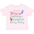 thumbnail image 3 of Inktastic Firefighter Like Mommy Boys or Girls Toddler T-Shirt, 3 of 5