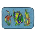 thumbnail image 1 of Carolines Treasures 8570DDM Tropical Fish on Blue Dish Drying Mat, 1 of 1