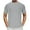 Gray, variant on ZCFZJW Men's T Shirt Short Sleeve Crew Neck Athletic Workout T-Shirt Casual Summer Classic Basic Cotton Tee Shirts Tops Beige XXL