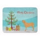 thumbnail image 1 of Caroline's Treasures Fila Brasileiro Merry Christmas Tree Tapete para piso, 19 x 27, multicolor Caroline's Treasures BB2997RUG, 1 of 1