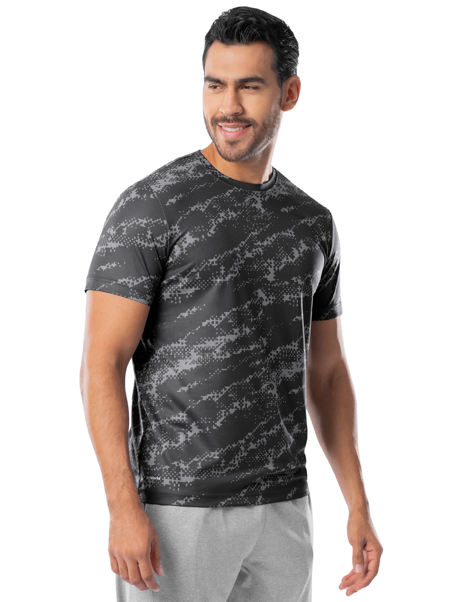 Athletic Works Men's and Big Men's Core Active Tee with Short Sleeves, Sizes XS-4XLT