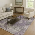 thumbnail image 7 of Addison Rugs Mayfield Premium Machine Washable Transitional Abstract Purple Rectangle Rug, 10' x 14', 7 of 7