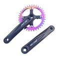 thumbnail image 3 of yotijay Mountain Bike Crankset Crank Arm Set 170mm Arm Narrow Wide Tooth 104 BCD 36T, 3 of 9