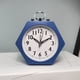thumbnail image 3 of Reloj Despertador, Caja De Metal Poligonal, Reloj Pequeño, Lindo Y Silencioso Para La Oficina Y El Hogar, 3 of 7