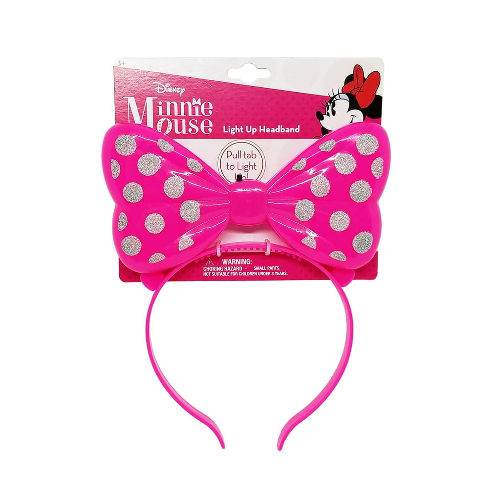 Minnie Mouse Minnie Mouse Lightup Headband Pink