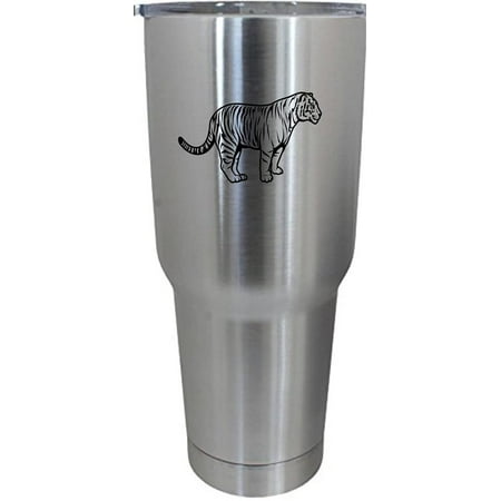 

Tiger Body Zoo Animal Themed Etched 30oz Stainless Steel Tumbler
