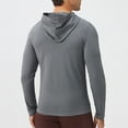 thumbnail image 5 of Kaemgyyd Mens Athletic Jacket for Running Workout Hiking Breathable Full Zip Stretch Hoodies Lightweight Outwear with Pockets, 5 of 6