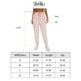 thumbnail image 7 of REORIA Drawstring Fleece Joggers for Women Casual Sherpa Lined Sweatpants Winter Pants with Pockets, 7 of 7