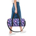 thumbnail image 6 of Pofeuu White Skull Flower Print Travel Duffel Bag,Sports Tote Gym Bag,Shoulder Weekender Overnight Bag for Women Gym Bag, 6 of 6