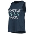 thumbnail image 2 of Women's Concepts Sport Deep Sea Blue/Gray Seattle Kraken Meter Tank Top & Pants Sleep Set, 2 of 5