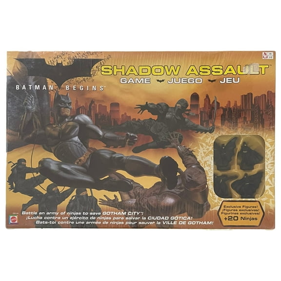 Batman Begins - Batman Shadow Assault Game By Mattel