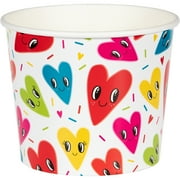 Way To Celebrate Valentine's Day Happy Heart Tub, 64 oz