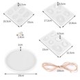 thumbnail image 3 of RYRDWP Diy Mirror Crystal Dripping Star Pendant Of Wall Decoration Mold, 3 of 9