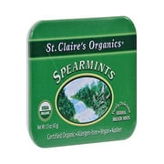 St Claire'S Organic Spearmints Display Case - 1.5 Oz