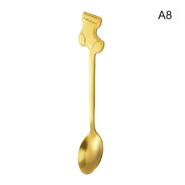 CNKOO Christmas Decorations for Home Christmas Table Decor Stainless Coffee Spoons Tree New Year 2024