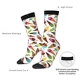thumbnail image 4 of Logiee Ice Cream Popsicles Print Adult Socks for Men & Women,Calf Socks, Ankle Socks,Boots Socks,Breathable Casual Sock,Unisex Crew Socks, 4 of 6