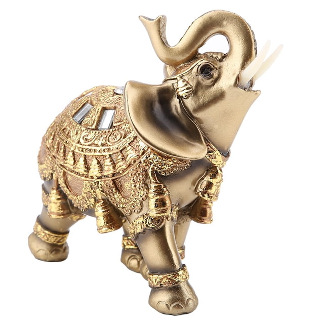 Elephant Statue, Non- Home Decoration Resin Elephant Figurine, For Cafe Hotel Office Home