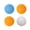 Golden State, variant on Reusable Laundry Dryer Balls - Eco Friendly Fabric Softener Alternatives Soften and Fluff Laundry Wrinkle Release(Set of 4 Random Color)