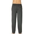 thumbnail image 2 of INTIMO Mens' Soft Knit Polyester Blend Lounge Pajama Pant Sleep Casual Loungewear Sleepwear, 2 of 5