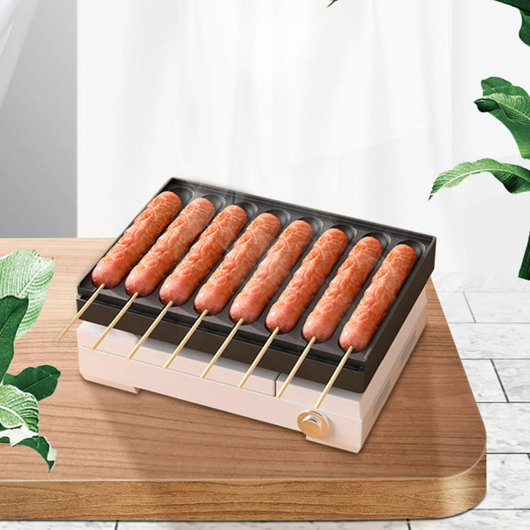 Cast Iron Home Pre Seasoned Grilled Sausage Pot Easy Clean Square Homemade  Hot Dog Mold Sausage Pan for Grilled Sausage Cooking - AliExpress