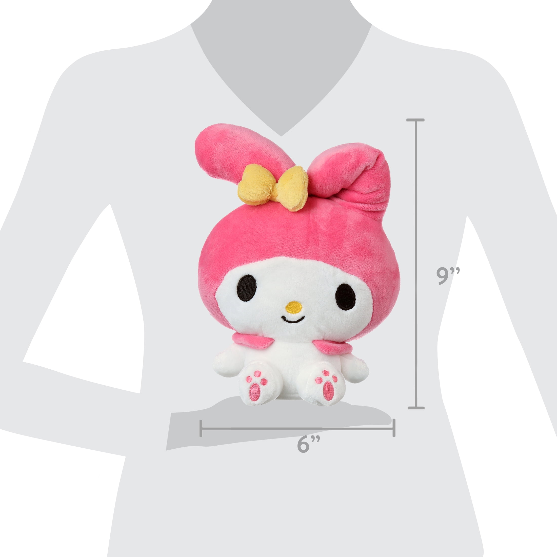 Hello Kitty and Friends, My Melody, 8 inch Plush Classic