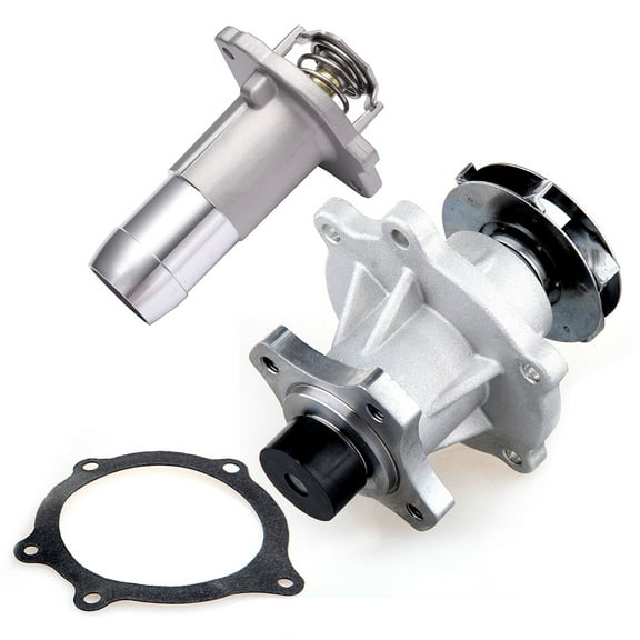 SCITOO 89036357 Engine Coolant Thermostat Housing & Water Pump Kit Fit for 2007-2012 for Chevrolet Colorado 2.9L,2004-2006 for Chevrolet Colorado 3.5L Thermostat Housing