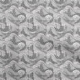thumbnail image 1 of oneOone Cotton Jersey Gray Fabric Asian Japanese Wave Craft Projects Decor Fabric Printed By The Yard 58 Inch Wide, 1 of 4