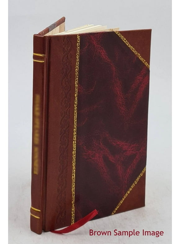 Excursion planned for the City history club of New York 1910 [Leather Bound]
