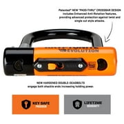 Kryptonite Evolution Mini-7 13 mm U-Lock Bicycle Lock with FlexFrame-U Bracket & Bike Security Cable