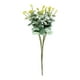 thumbnail image 2 of Eucalipto artificial STEM Hojas falsas Decoración Falso Follaje Verde Vase rama de relleno para festival Restaurante de bodas de vacaciones 16 cabezas de longitud 51 cm, 2 of 8
